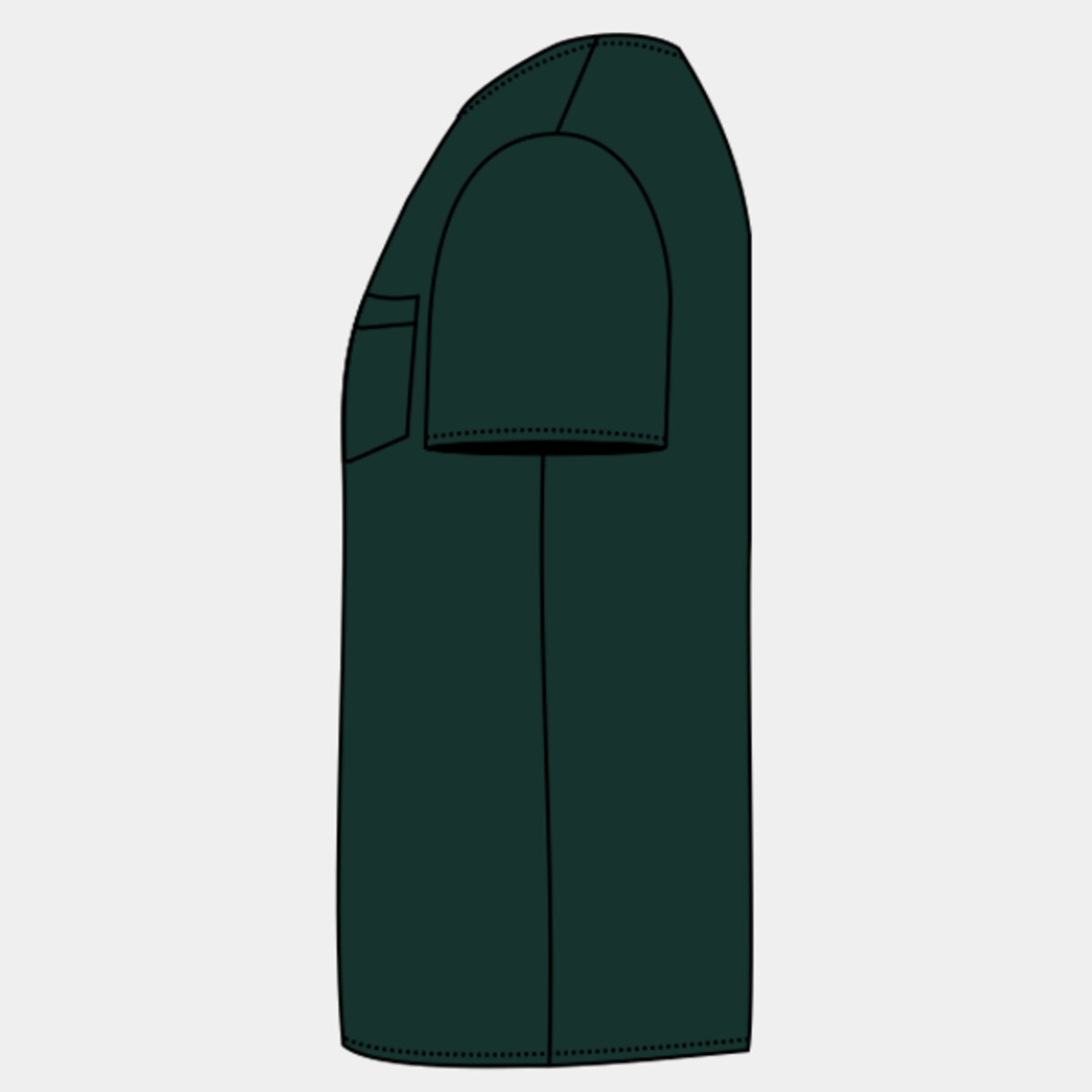 Left Sleeve (Short)