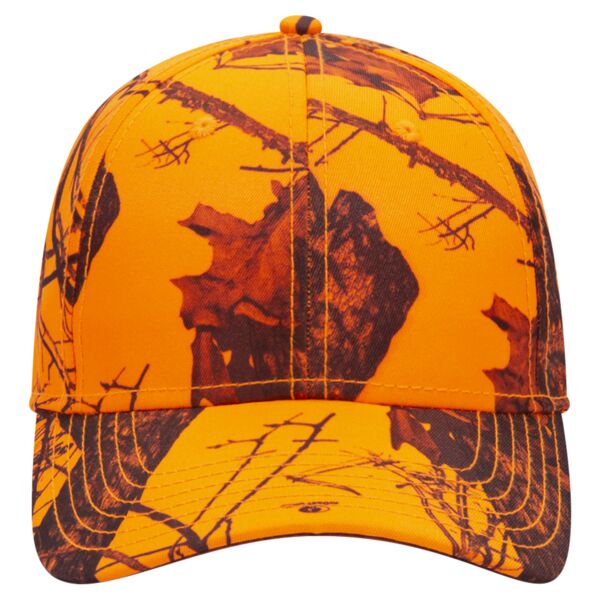 OTTO CAP Mossy Oak Camouflage Superior Polyester Twill 6 Panel Low Profile Baseball Cap Thumbnail