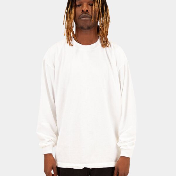 Men's Garment Dyed Long Sleeve T-Shirt Thumbnail