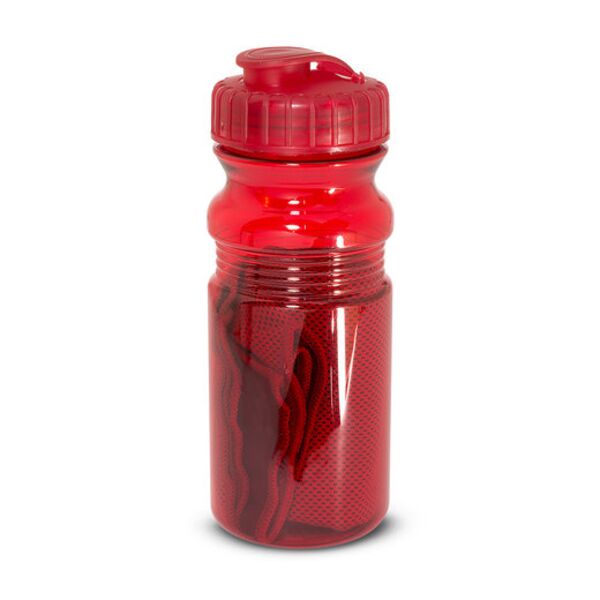 Cooling Towel In Water Bottle Thumbnail