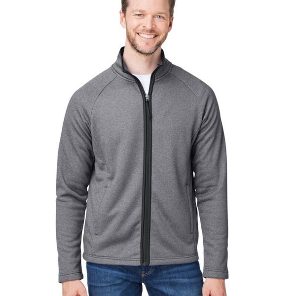 Venture Heathered Stripe Full-Zip Thumbnail