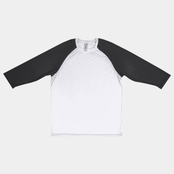 AI926 Men's 3/4 Raglan Sleeve Outfitter Crew Thumbnail
