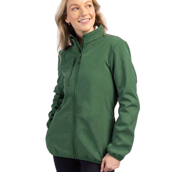 Clique Trail Eco Stretch Softshell Full Zip Womens Jacket Thumbnail