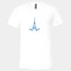 Unisex Jersey Short-Sleeve V-Neck T-Shirt Thumbnail