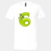 Unisex Jersey Short-Sleeve V-Neck T-Shirt Thumbnail