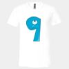 Unisex Jersey Short-Sleeve V-Neck T-Shirt Thumbnail